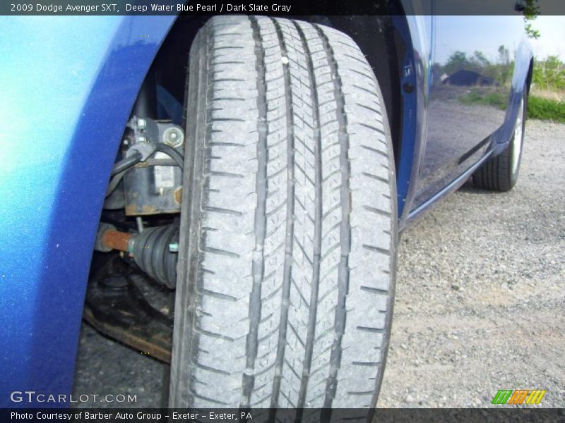 Deep Water Blue Pearl / Dark Slate Gray 2009 Dodge Avenger SXT