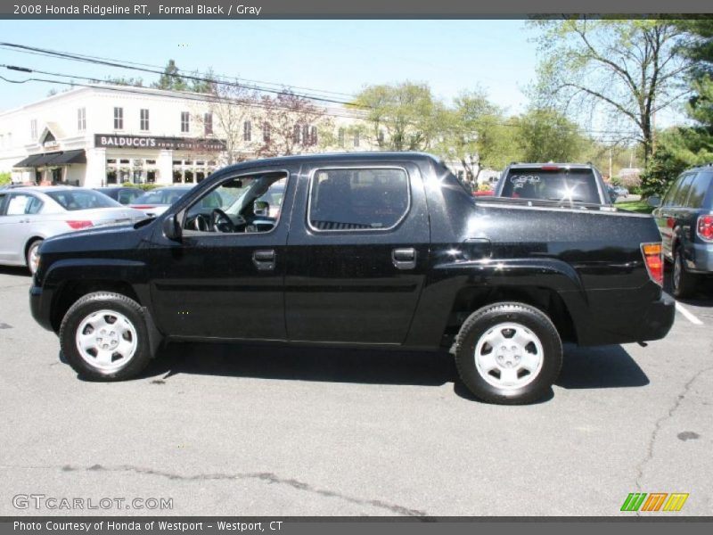 Formal Black / Gray 2008 Honda Ridgeline RT