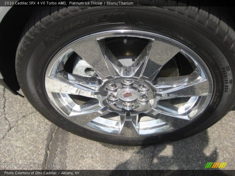 Platinum Ice Tricoat / Ebony/Titanium 2010 Cadillac SRX 4 V6 Turbo AWD