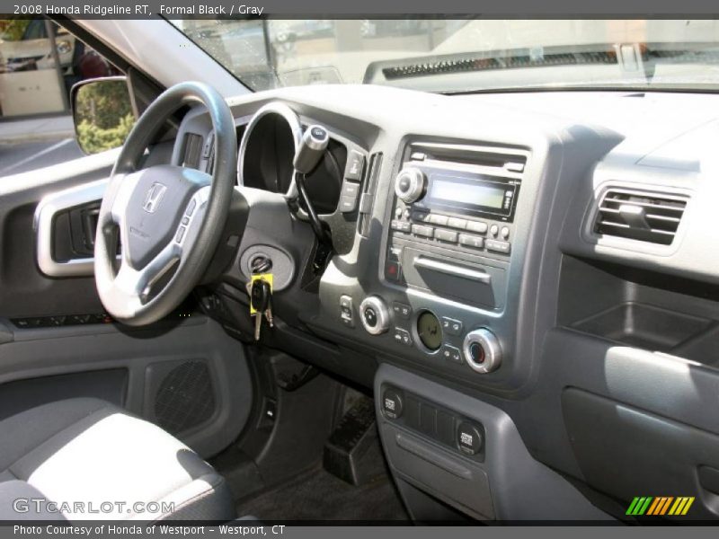 Formal Black / Gray 2008 Honda Ridgeline RT