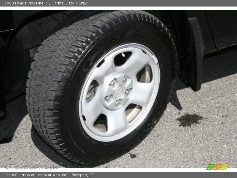 Formal Black / Gray 2008 Honda Ridgeline RT