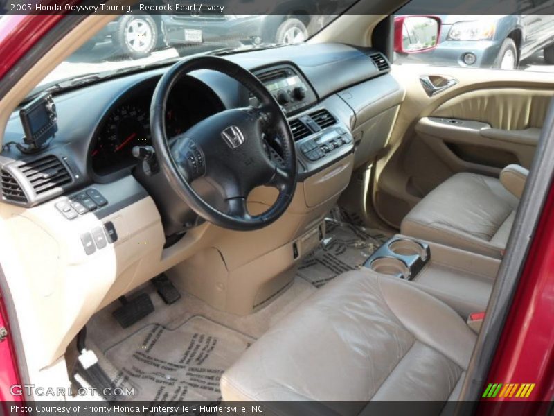 Redrock Pearl / Ivory 2005 Honda Odyssey Touring