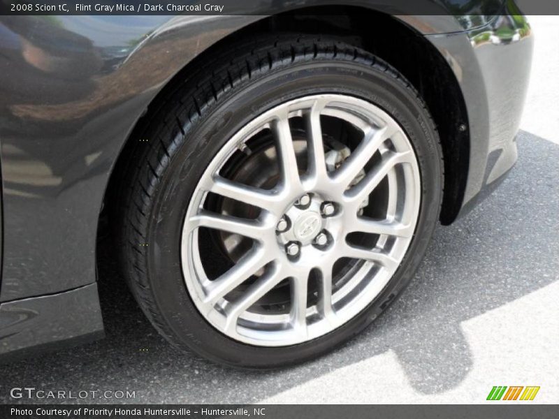 Flint Gray Mica / Dark Charcoal Gray 2008 Scion tC