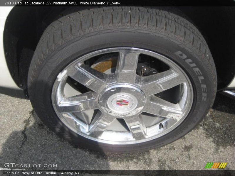 White Diamond / Ebony 2010 Cadillac Escalade ESV Platinum AWD