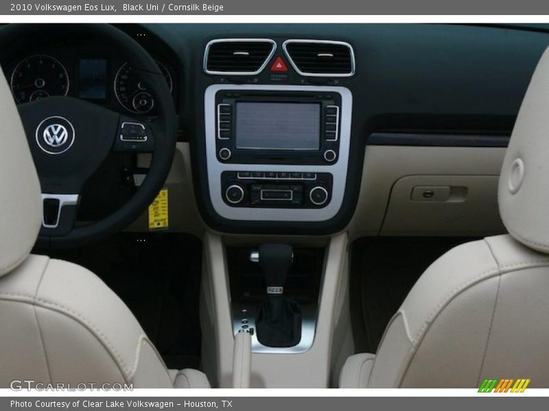 Black Uni / Cornsilk Beige 2010 Volkswagen Eos Lux