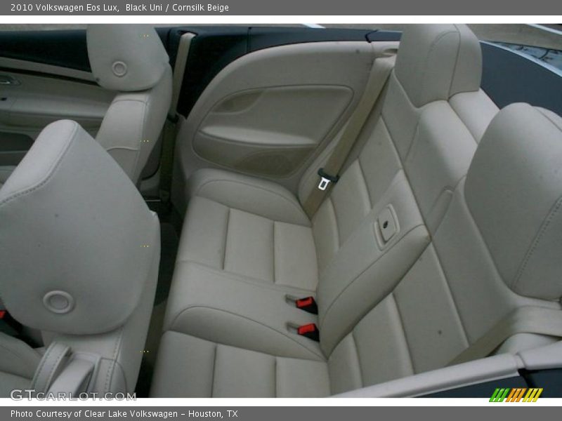 Black Uni / Cornsilk Beige 2010 Volkswagen Eos Lux