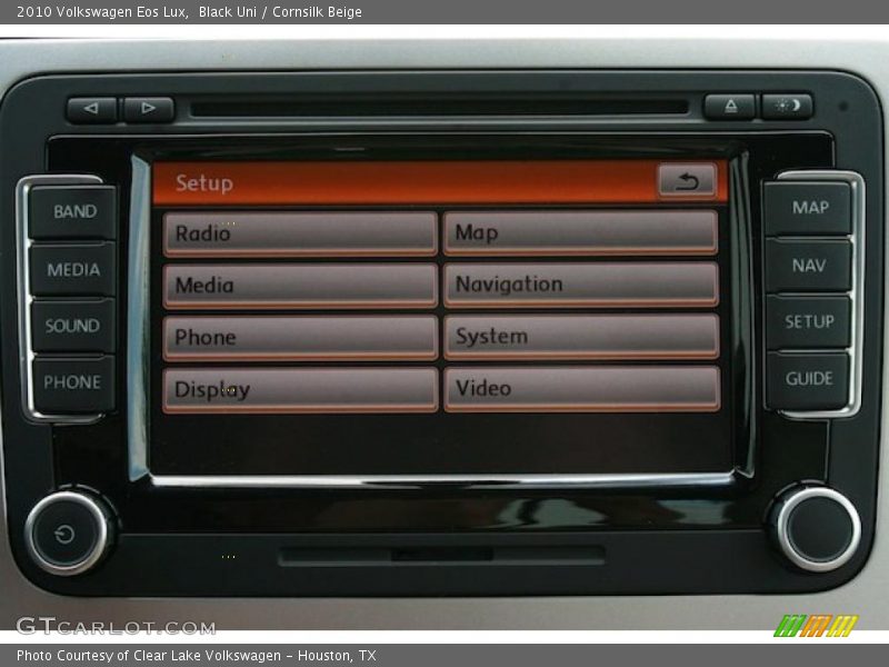 Black Uni / Cornsilk Beige 2010 Volkswagen Eos Lux
