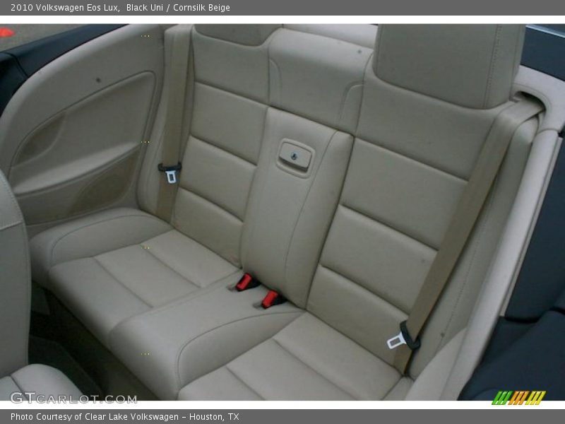 Black Uni / Cornsilk Beige 2010 Volkswagen Eos Lux
