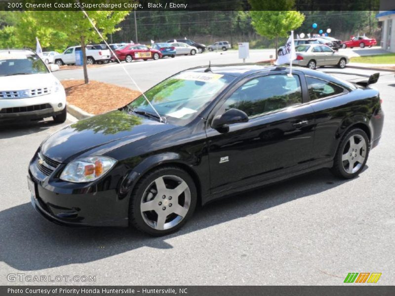 Black / Ebony 2005 Chevrolet Cobalt SS Supercharged Coupe