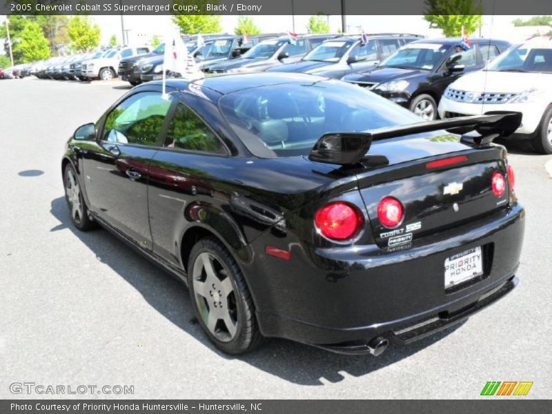 Black / Ebony 2005 Chevrolet Cobalt SS Supercharged Coupe