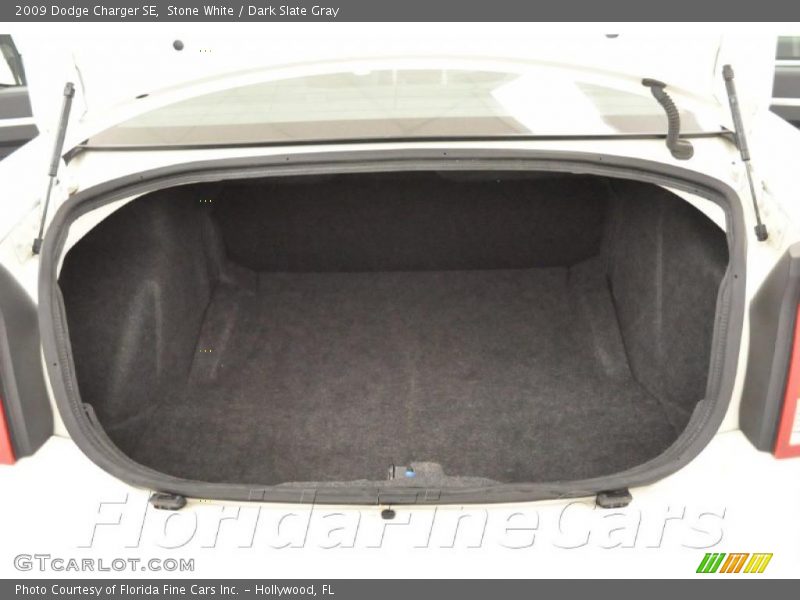 Stone White / Dark Slate Gray 2009 Dodge Charger SE