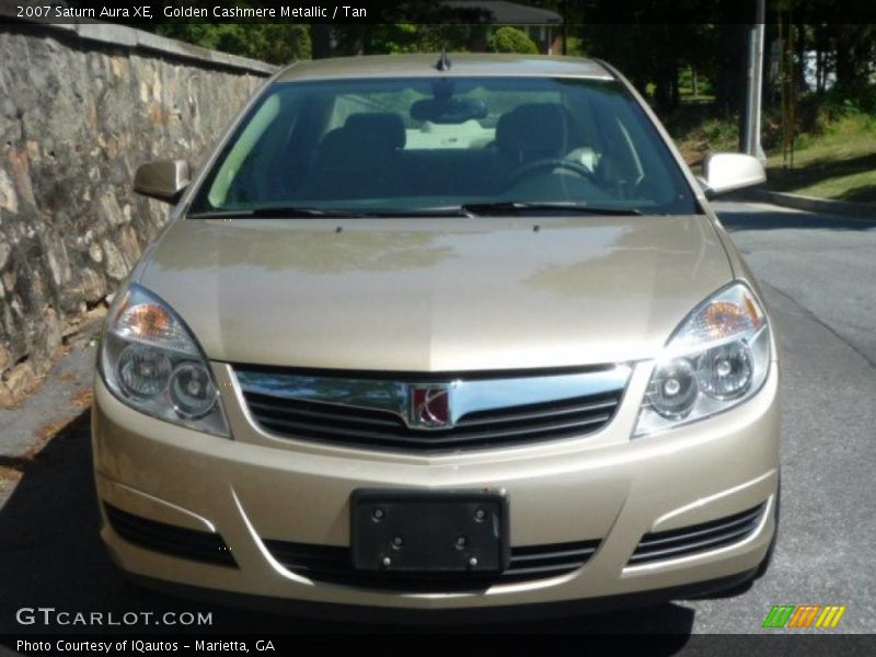 Golden Cashmere Metallic / Tan 2007 Saturn Aura XE
