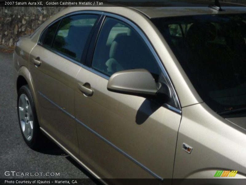 Golden Cashmere Metallic / Tan 2007 Saturn Aura XE