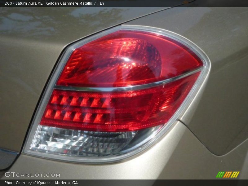 Golden Cashmere Metallic / Tan 2007 Saturn Aura XE