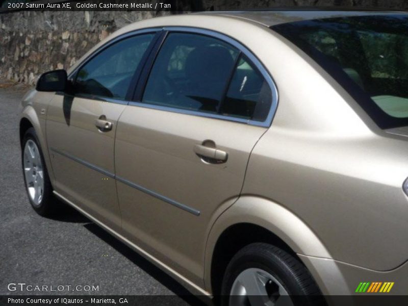 Golden Cashmere Metallic / Tan 2007 Saturn Aura XE