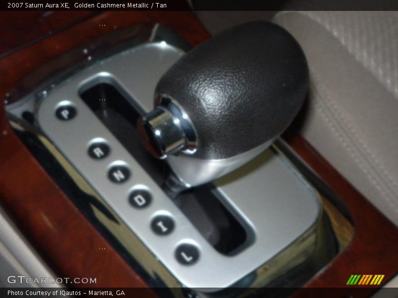Golden Cashmere Metallic / Tan 2007 Saturn Aura XE