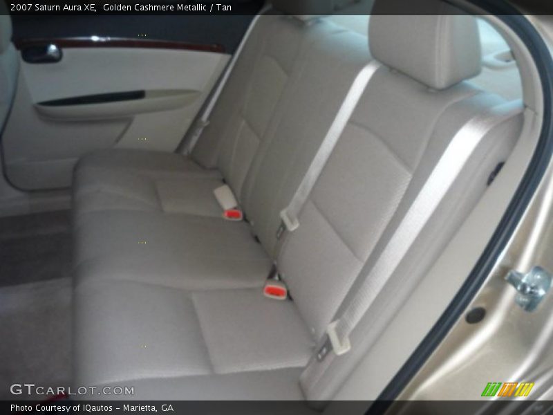 Golden Cashmere Metallic / Tan 2007 Saturn Aura XE