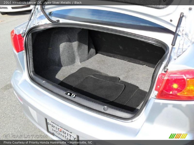 Apex Silver Metallic / Black 2008 Mitsubishi Lancer DE