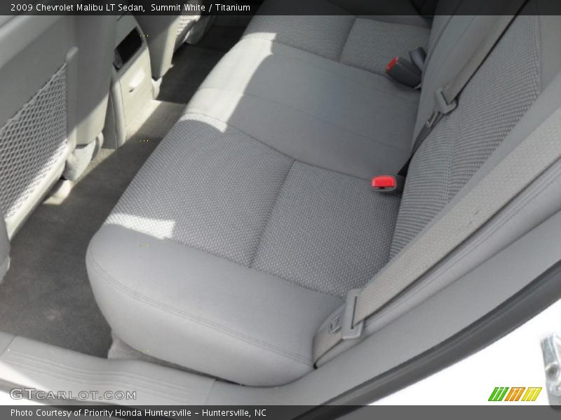 Summit White / Titanium 2009 Chevrolet Malibu LT Sedan