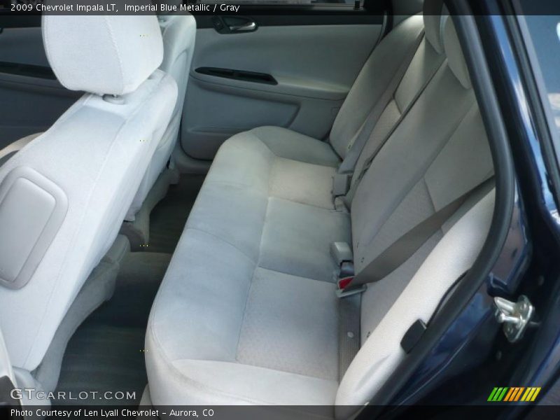 Imperial Blue Metallic / Gray 2009 Chevrolet Impala LT