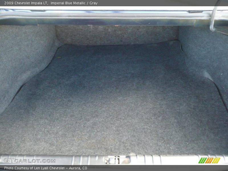 Imperial Blue Metallic / Gray 2009 Chevrolet Impala LT
