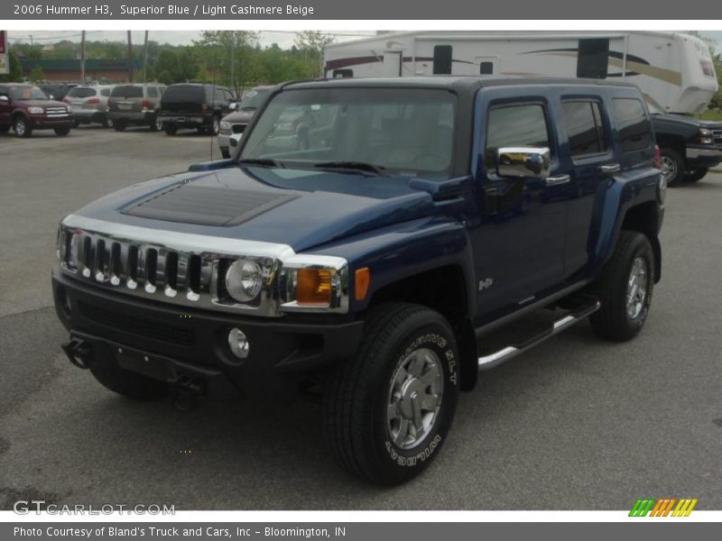 Superior Blue / Light Cashmere Beige 2006 Hummer H3