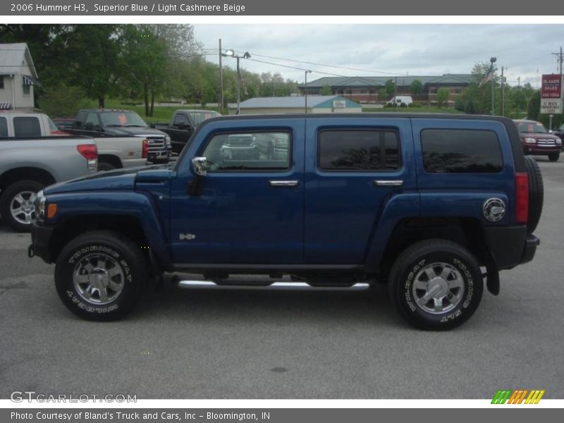 Superior Blue / Light Cashmere Beige 2006 Hummer H3