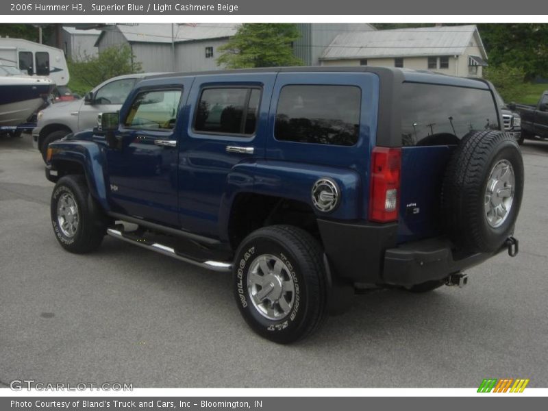 Superior Blue / Light Cashmere Beige 2006 Hummer H3