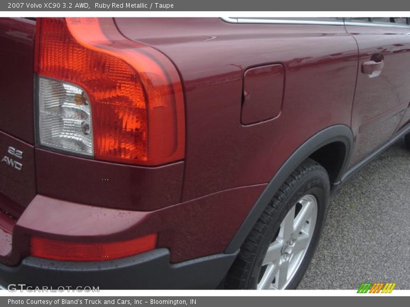 Ruby Red Metallic / Taupe 2007 Volvo XC90 3.2 AWD