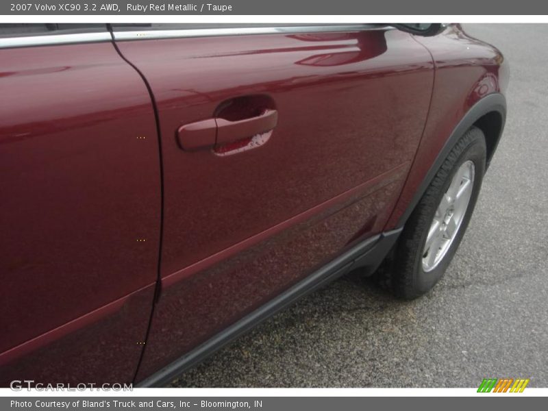 Ruby Red Metallic / Taupe 2007 Volvo XC90 3.2 AWD