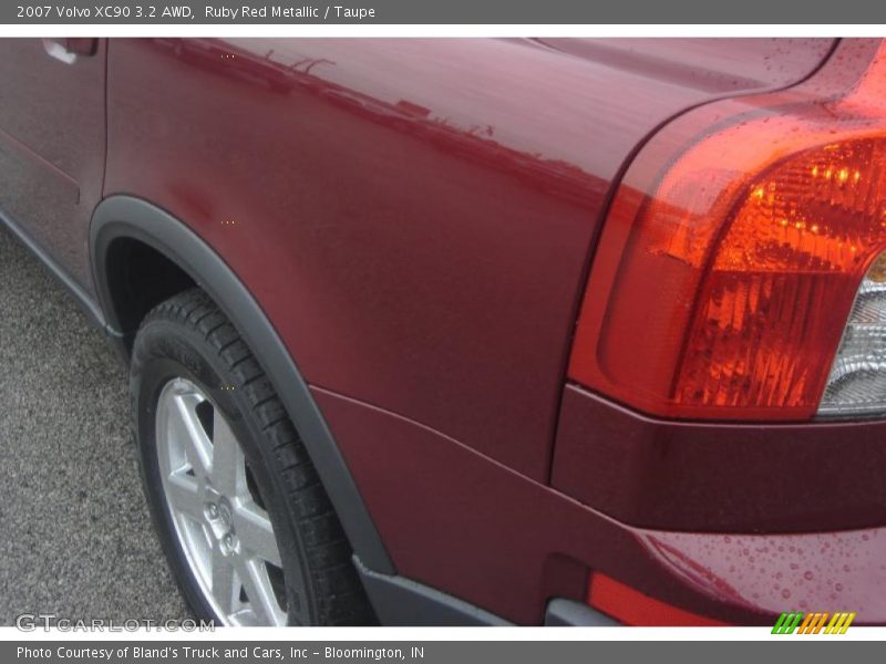 Ruby Red Metallic / Taupe 2007 Volvo XC90 3.2 AWD