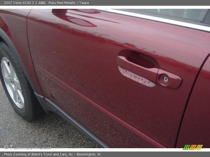 Ruby Red Metallic / Taupe 2007 Volvo XC90 3.2 AWD