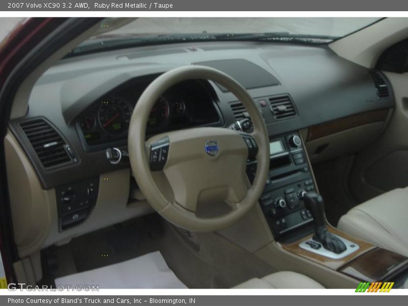 Ruby Red Metallic / Taupe 2007 Volvo XC90 3.2 AWD