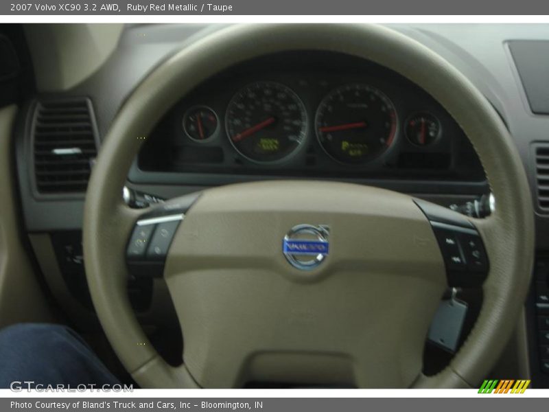 Ruby Red Metallic / Taupe 2007 Volvo XC90 3.2 AWD