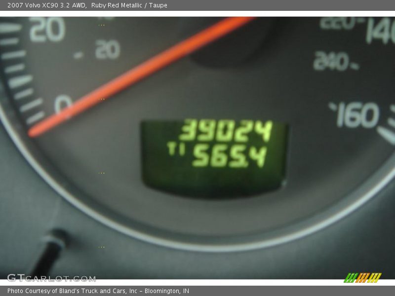 Ruby Red Metallic / Taupe 2007 Volvo XC90 3.2 AWD