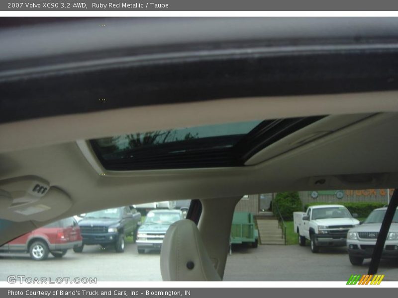 Ruby Red Metallic / Taupe 2007 Volvo XC90 3.2 AWD
