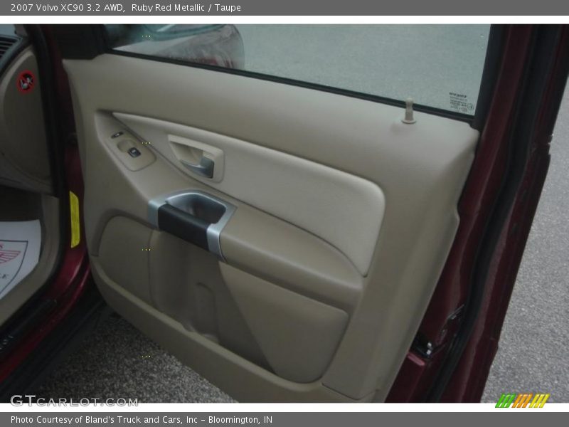 Ruby Red Metallic / Taupe 2007 Volvo XC90 3.2 AWD