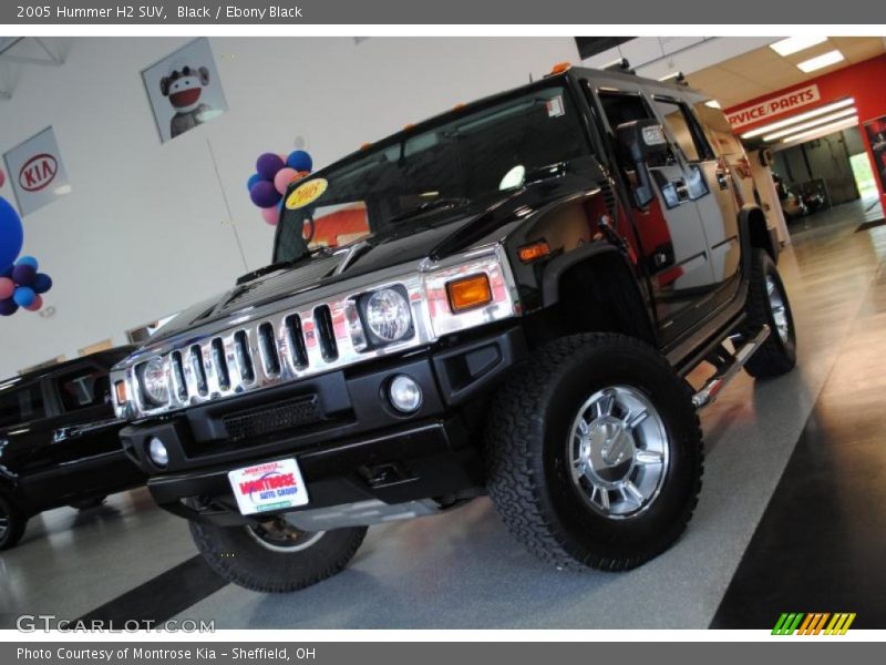 Black / Ebony Black 2005 Hummer H2 SUV