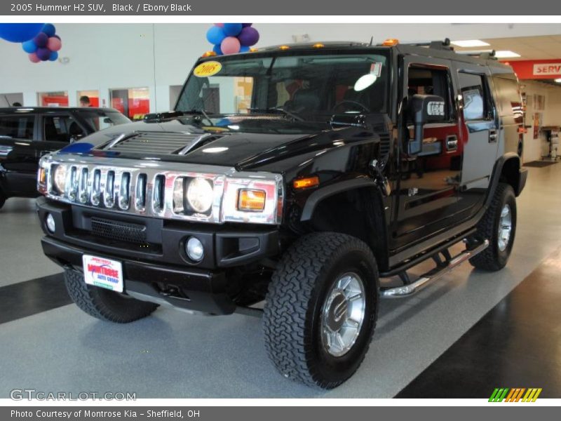 Black / Ebony Black 2005 Hummer H2 SUV