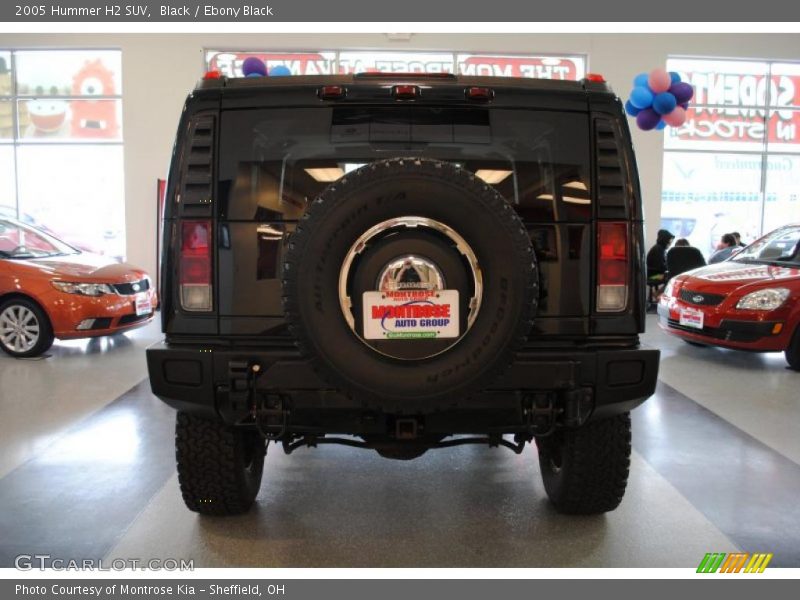 Black / Ebony Black 2005 Hummer H2 SUV