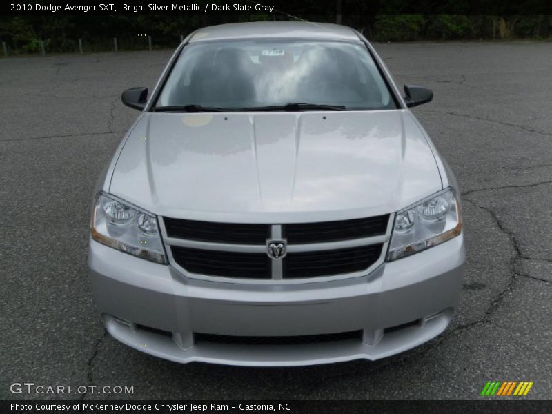 Bright Silver Metallic / Dark Slate Gray 2010 Dodge Avenger SXT