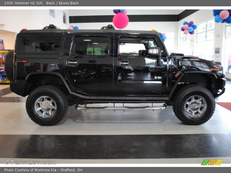 Black / Ebony Black 2005 Hummer H2 SUV