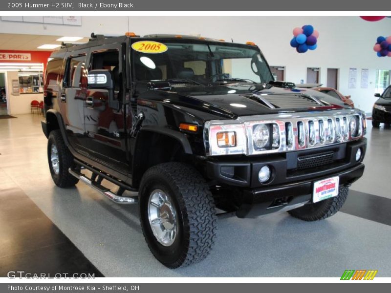 Black / Ebony Black 2005 Hummer H2 SUV