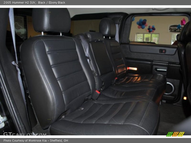 Black / Ebony Black 2005 Hummer H2 SUV