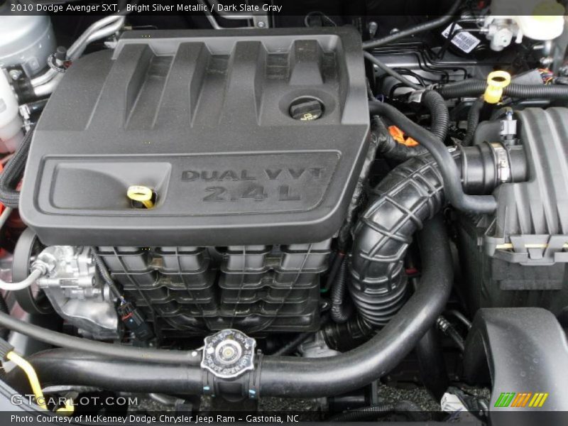 Bright Silver Metallic / Dark Slate Gray 2010 Dodge Avenger SXT