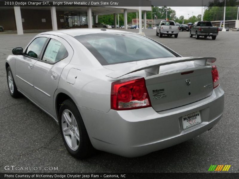 Bright Silver Metallic / Dark Slate Gray 2010 Dodge Charger SXT