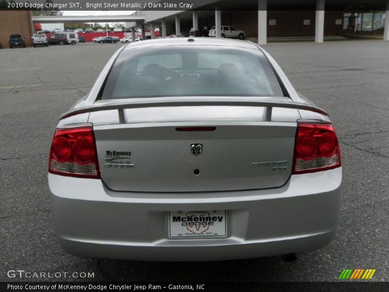 Bright Silver Metallic / Dark Slate Gray 2010 Dodge Charger SXT