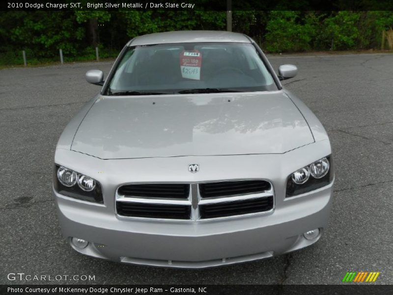 Bright Silver Metallic / Dark Slate Gray 2010 Dodge Charger SXT