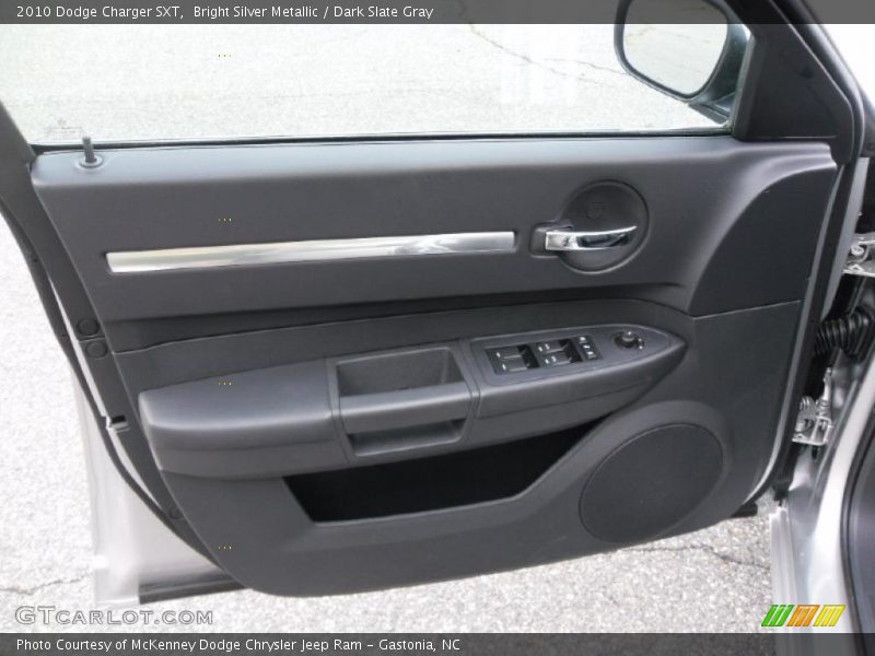 Bright Silver Metallic / Dark Slate Gray 2010 Dodge Charger SXT