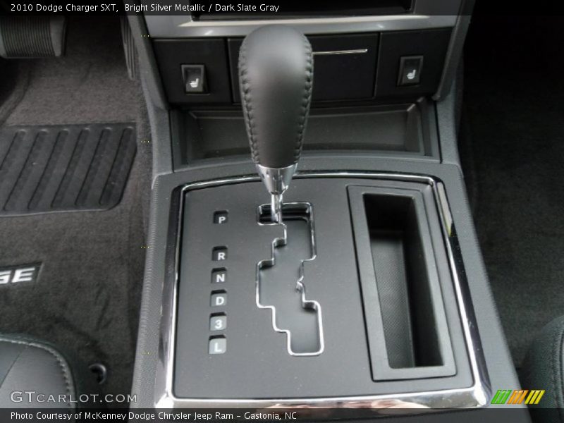 Bright Silver Metallic / Dark Slate Gray 2010 Dodge Charger SXT